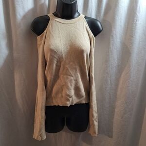 Forever 21 cold shoulder sweater size large
